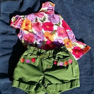 Gymboree short outfit